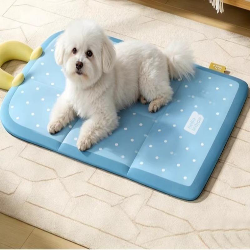 Pet Summer Cooling Mat, Breathable Mesh Design | Made with Sweat-Absorbent Material,Suitable for Small,Medium, and Large Pet Dog
