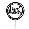 Happy Birthday Topper Cake Cupcake Toppers Cakes Kids Baby Shower Party Decoration