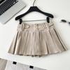 American Retro Spicy Girl High-Waist Corduroy Skirt-Pants