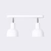 Spot Sufitowy Minimalistyczny Podwójny Biały 2Xe27 15W Elba Sl.1314 Sollux Lighting