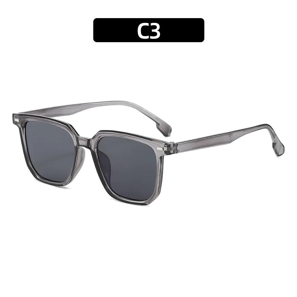 

New Vintage Square Sunglasses Men Luxury Brand Small Round Sun Glasses Female Small Eyewear Oculos De Sol for Male Female As Picture
