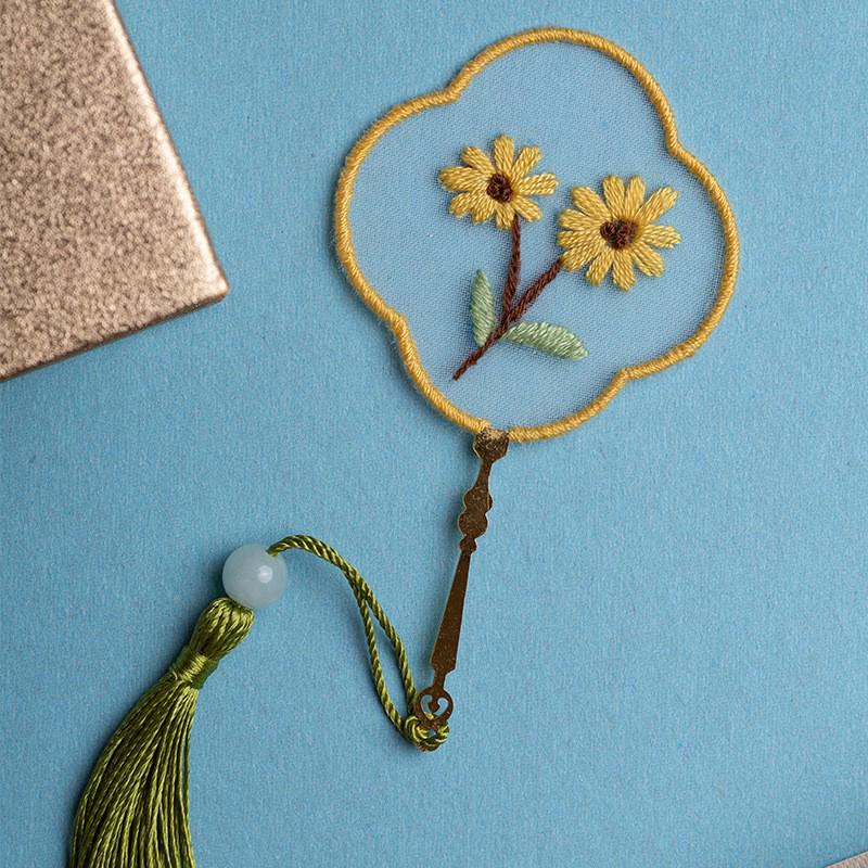 DIY Beginner Lu Embroidery Bookmark & Sachet Kit – Creative Handmade Gift