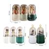 360° Rotating Makeup Brushes Holder Portable Desktop Makeup Organizer Cosmetic Storage Box Make Up Tools Jewelry Container
