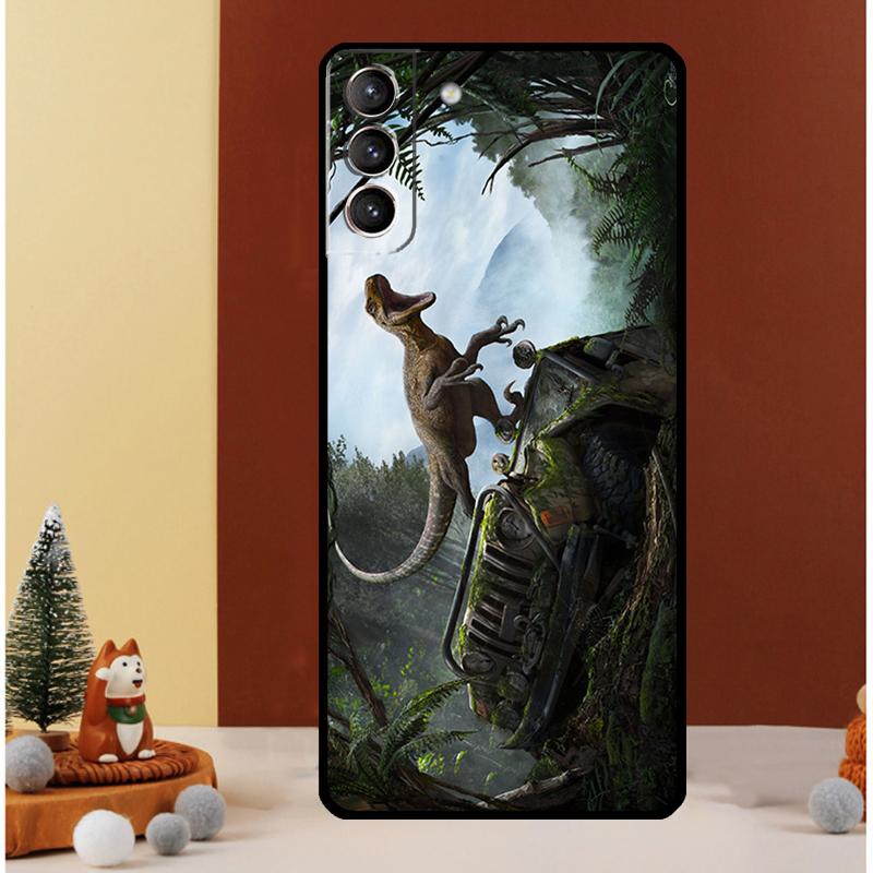 Dinosaur Case For Samsung Galaxy S24 S26 Ultra S22 S23 S25 Ultra S20 S21 Plus S10 S25 FE Cover Funda