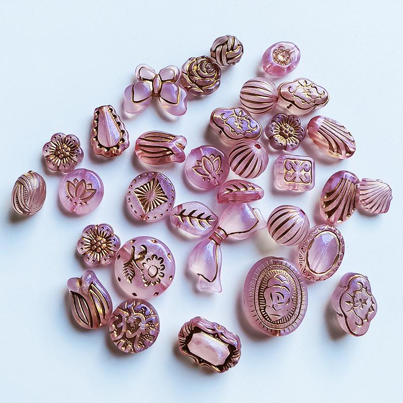 DIY Mixed Color Acrylic Beads for Jewelry Making