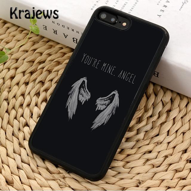 

Fantasy Angel Girl Wings For iPhone 17 Air 16 Phone Case Cover 15 14 plus 12 13 pro max coque Shell Fundas iPhone 11