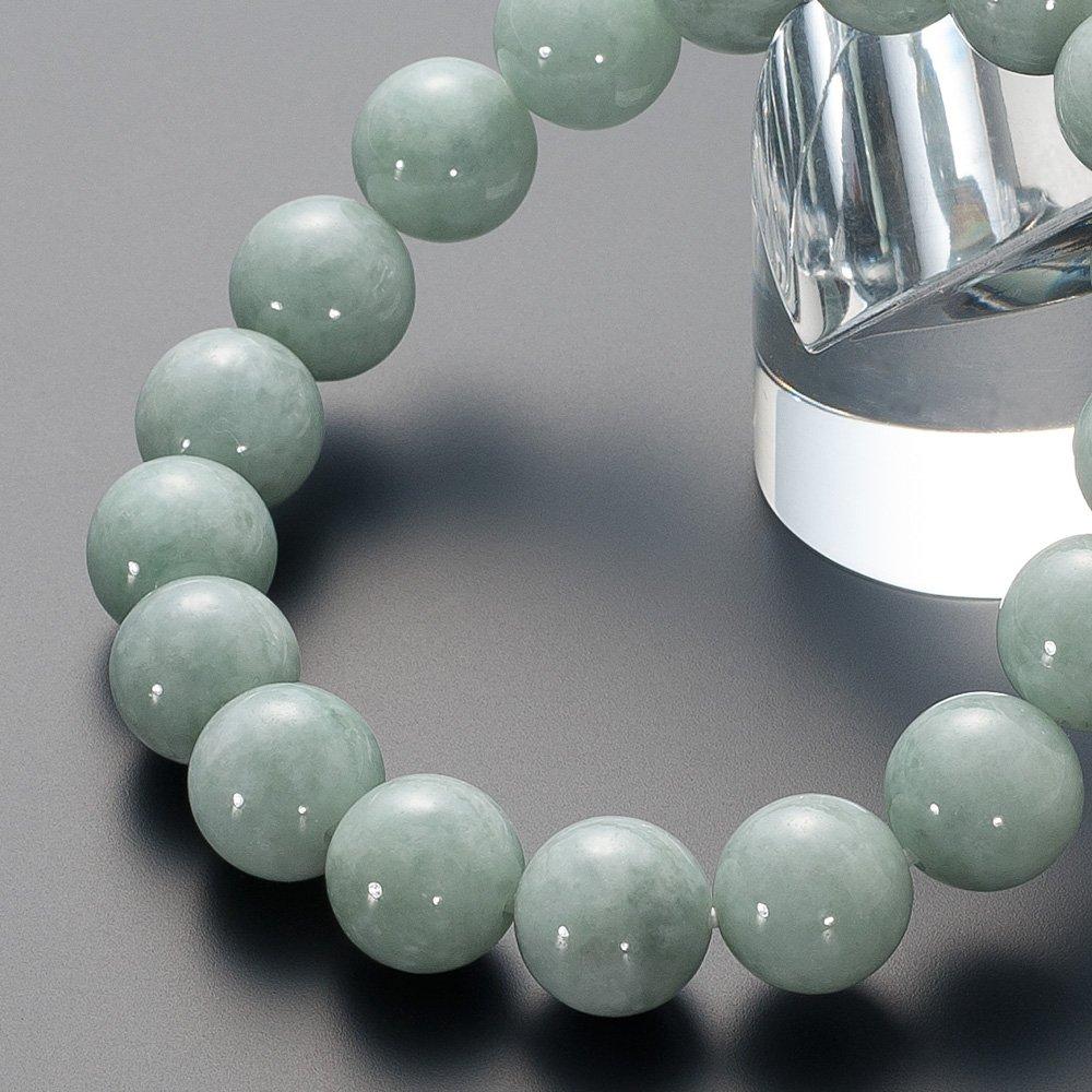 Buddhist Altar Shop Takita Shoten Special Selection Bracelet Prayer Beads Natural Stone Bracelet Burmese Jade 12mm Beads Straight Inner Circumference