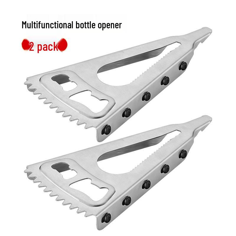 Multi-functional Stainless Steel Bottle, Can, and Lid Opener