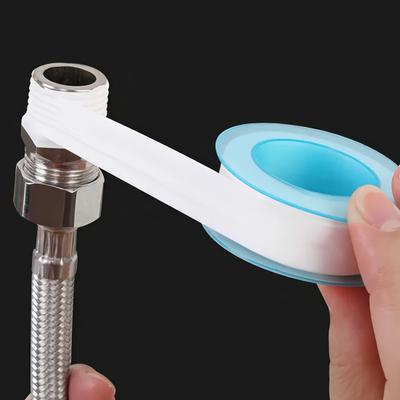 Yousheng 10Pcs Sealing Tape Leak-Proof Corrosion-Resistant Easy To Use White Anti-Aging Threaded Pipe Tape Garden Faucet