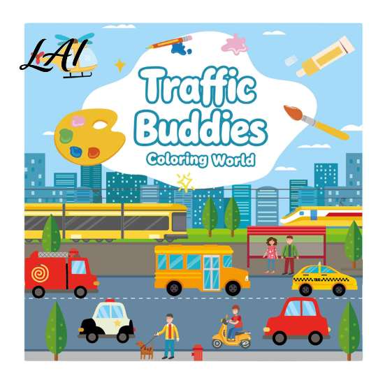 Compact Activity Book for Travel Children's Coloring Book with Cute Animal Theme Thick Paper Sketchbook Kids Preschool Painting Practice