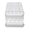 Egg Drawer Double Layer Transparent 32 Lattice Large Capacity Egg Storage Box for Refrigerator