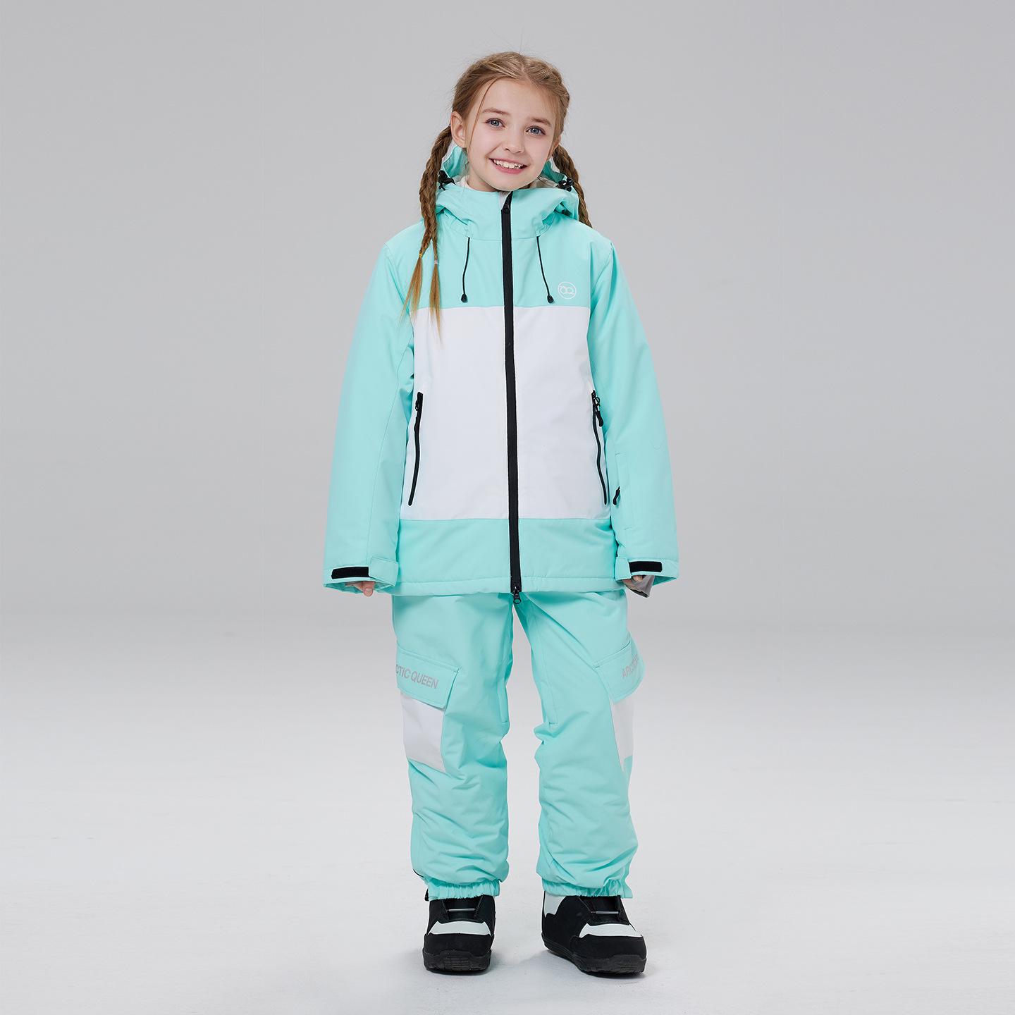 

Children s Windproof Ski Suit Set - Winter Outdoor Snowboard Gear for Boys & Girls 3XL