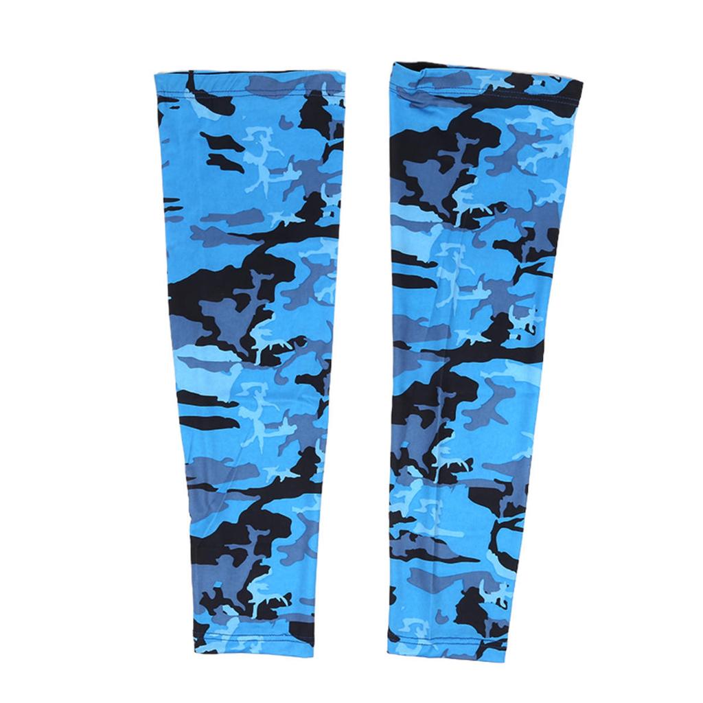 Sommar UV-skydd Solskydd Cykling Benvärmare Silke Is Andningsbar Skydd Cykelracing Benvärmare för Man Kvinna