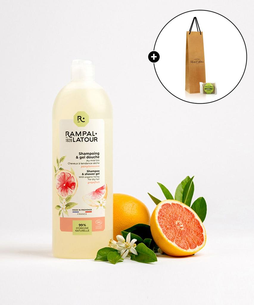 Shampooing Douche Honey Grapefruit 1L (Shampoo & Shower Gel)