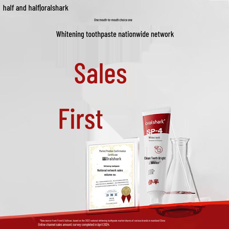 Can Ban Wide-Head Toothbrush & Whitening Toothpaste Set