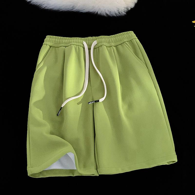 Pineapple Plaid Shorts Men Wear Thin Summer  New Sports Five-point Fashion Brand Loose Casual Breeches