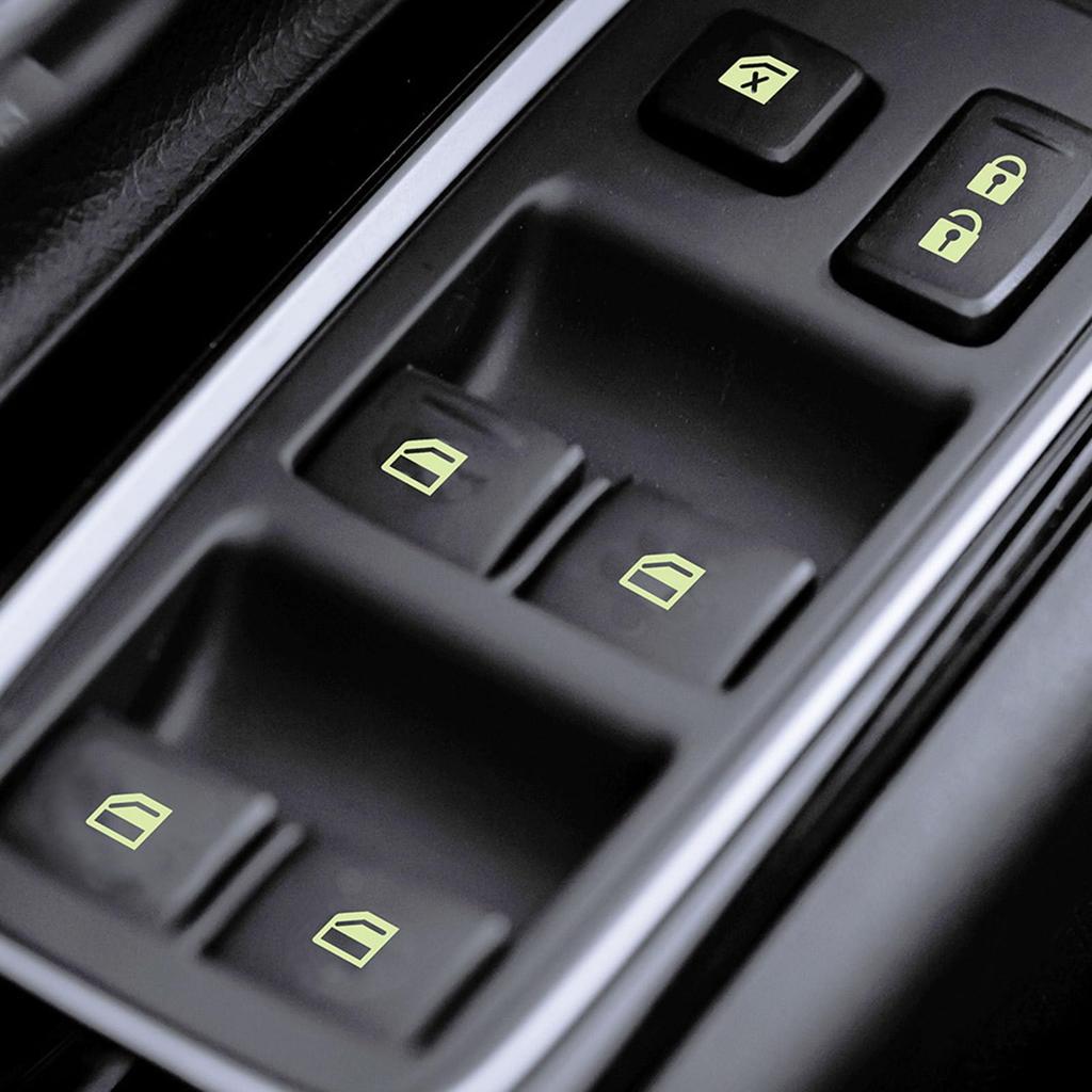 Car Luminous Button Sticker, Luminescent Sticker, Night Marker, High Visibility at Night, Luminescent Tape,