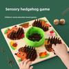 Sensory Wooden Hedgehog Training Set For Kids Brain And Motor Skills Enhancement