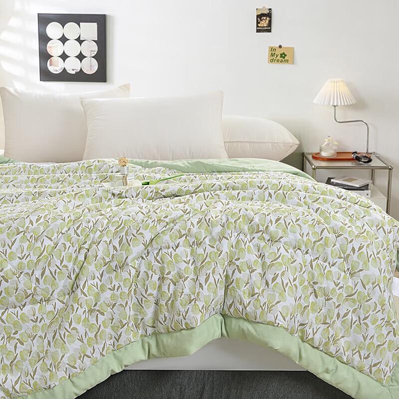 Grace Qingying Mint Antibacterial Summer Quilt