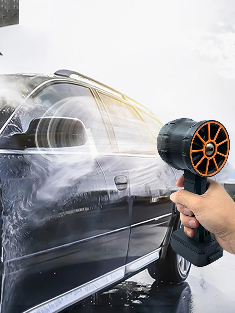 XL Turbo Jet Fan 2200g Thrust Portable Super Jet Fan 64mm Brushless Motor Dust Blower for Dewalt/Makita/Milwaukee 18/21V Battery