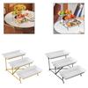 3 Tier Serving Tray, Sturdy, Serving Platters, Fruit Dessert Stand, Cupcake Display Stand, Multifunctional for Cake, Cupcakes
