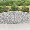 VidaXL 7x Arched Gabion Baskets Arched Gabion Cages Gabion Walls Garden Fences Terrace Outdoor 3145831