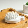 White Hair Washing Comb Comfortable Scalp Massage Brush Handheld Hair Care Tool  Women Men