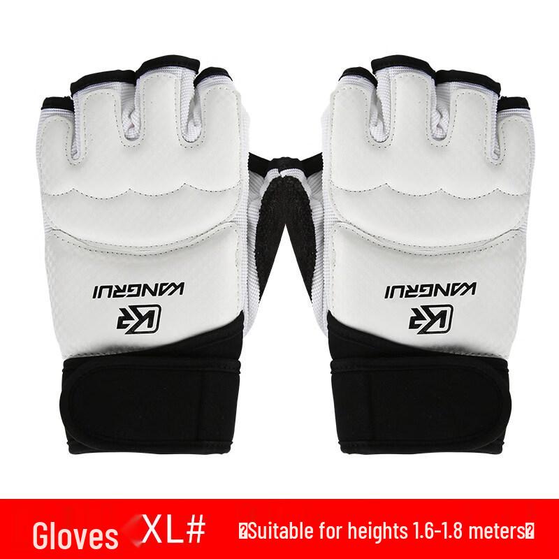Kangrui Taekwondo Half-Finger Gloves & Foot Guards