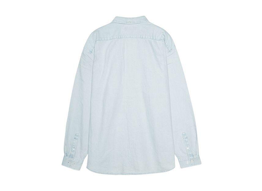 Supreme Small Box Shirt Washed Denim