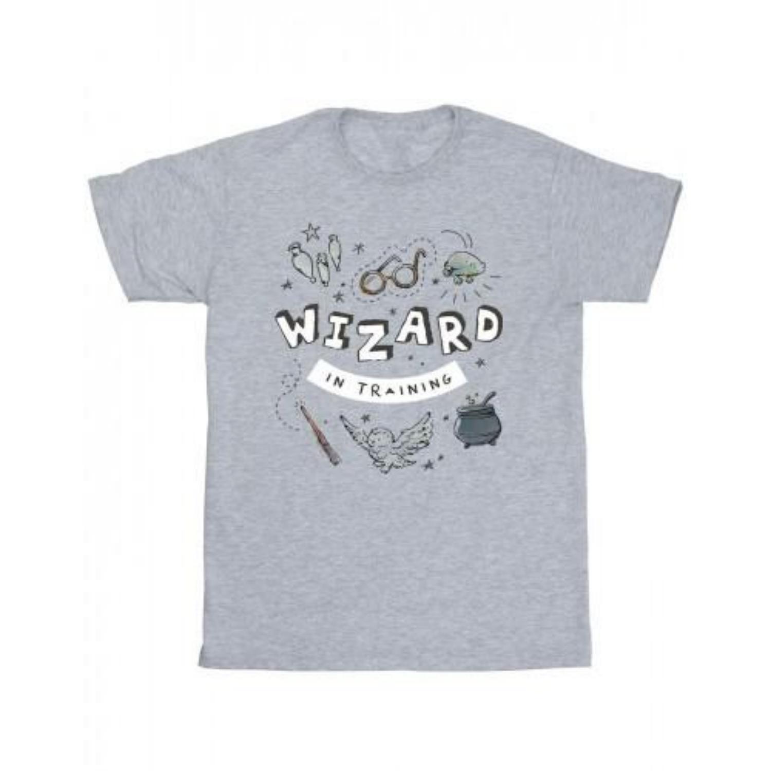 HARRY POTTER Girls Wizard In Training Cotton T-Shirt XXXXL