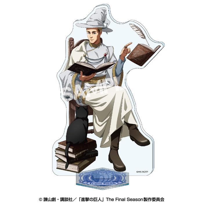 Ensky TV Anime on Acrylic Stand Erwin  Attack Titan  ( Wizard  Style) 3.