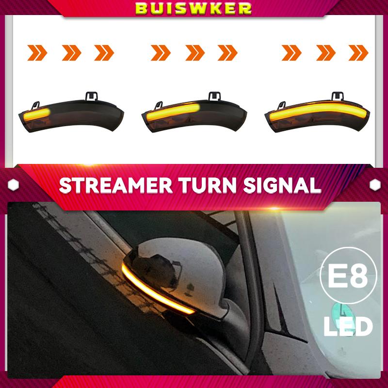 

2 шт. динамические поворотники для VW GOLF 5 GTI V MK5 Jetta Passat B5.5 B6 Sharan Superb B5 EOS светодиодный указатель поворота, зеркальный индикатор