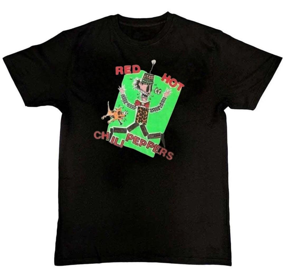 1986 Red Hot Chili Peppers Vintage Graphic Mens T-Shirt XXXL