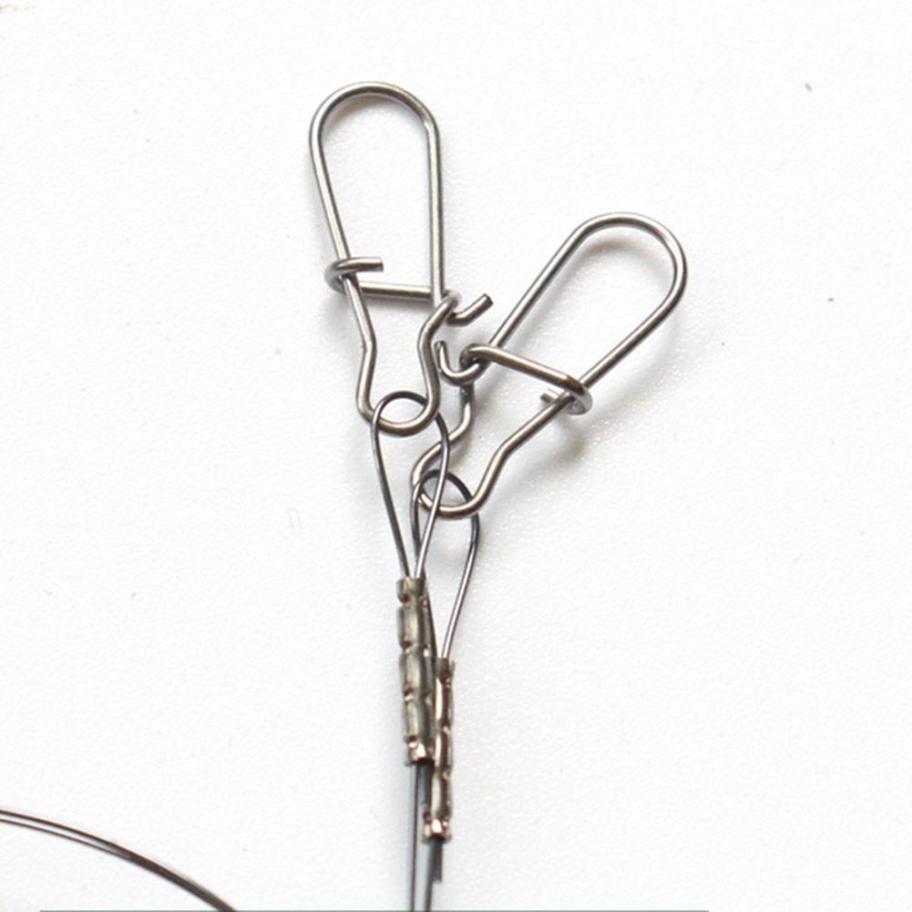 Weather-resistant Ti Fishing Leaders Wire Duo-Lock Easy To Use