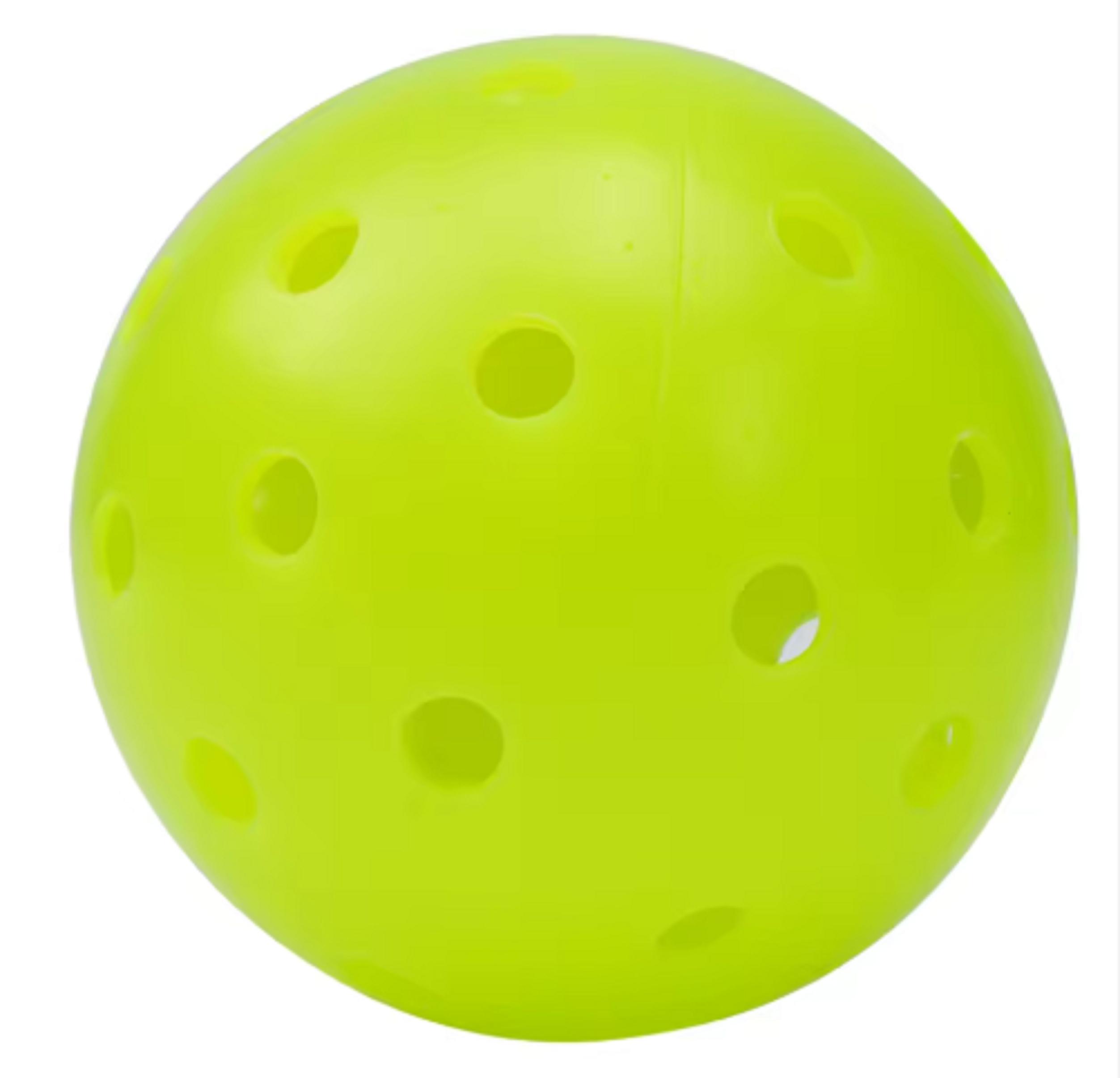IANONI Sports 40-Hole 74mm PE Outdoor High Quality Wholesale 3 Pieces with Packaging PickleBall Ball s
