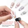 3D Cat Eye Magnet Double Headed Nails Magnet French Shape Strong Nail Art Gel Polish Magnetic Manicure Accessories Tools Set