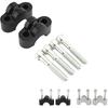 Motorcycle Handlebar Risers For HO&ND&A CB1100 RS CB1100EX MSX125 GROM Monkey 125 Motorcycle Sports Handle Bar Riser Clamp Mount Adapter