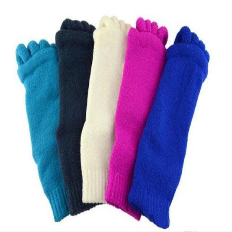 Fashionable Five Finger Toe Socks For Women With Breathable Cotton And Massage Benefits
