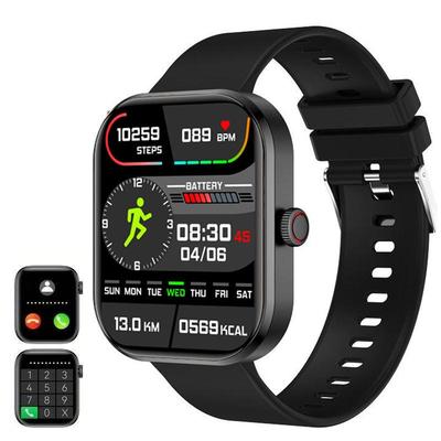Smart Watch per uomo e donna, regalo, touch screen completo, sport, fitness, orologi, chiamate Bluetooth, smartwatch digitale