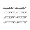 BOSE Letter Logo Badge aluminum 3D car audio stickers For bmw Dacia Alfa Romeo Lada Skoda Hyundai Infiniti Volvo Jaguar