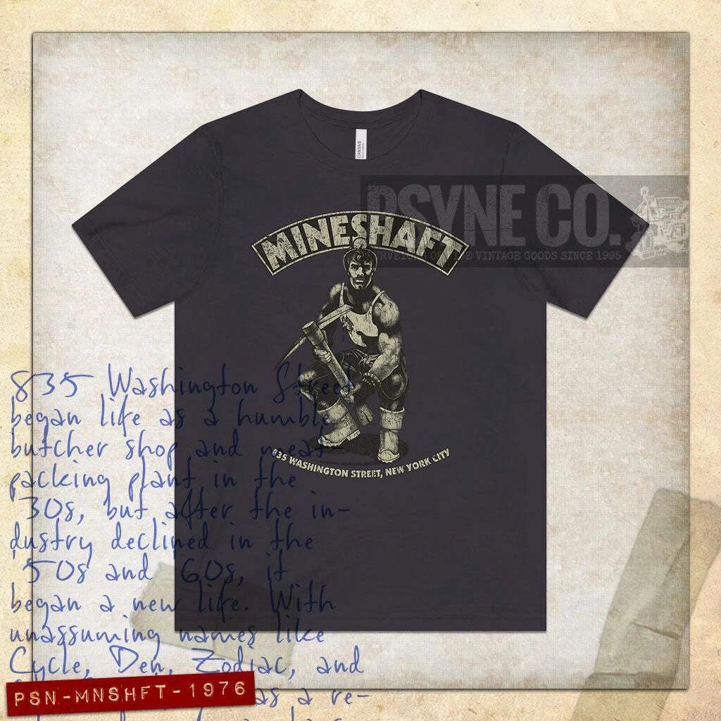 Mineshaft NYC 1976 Vintage Men s T shirt 2XL