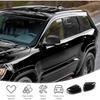 For Grand Cherokee Side Mirror Cover Trim for Jeep Grand Cherokee 2011-2020 for Dodge Durango 2011-Present Carbon Fiber Exterior Accessories 2pcs