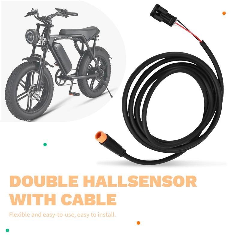 A58X-IMAGEM Agnet Assist Double Hallsensor Hall Sensor For OUXI V8 Fat E-Bike With Cable Included