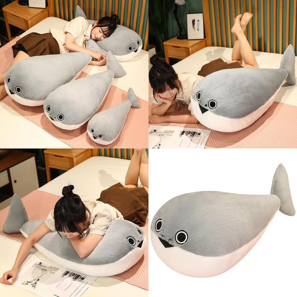 Cute Sakaban Fish Stuffed Plush Toy Long Body Hugging Pillow Perfect For Relaxation