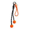 Halloween Pumpkin Keychain with Bat Charm and Rope Design Durable Lightweight Accessory for Bags and Keys Suitable for Seasonal Decoration