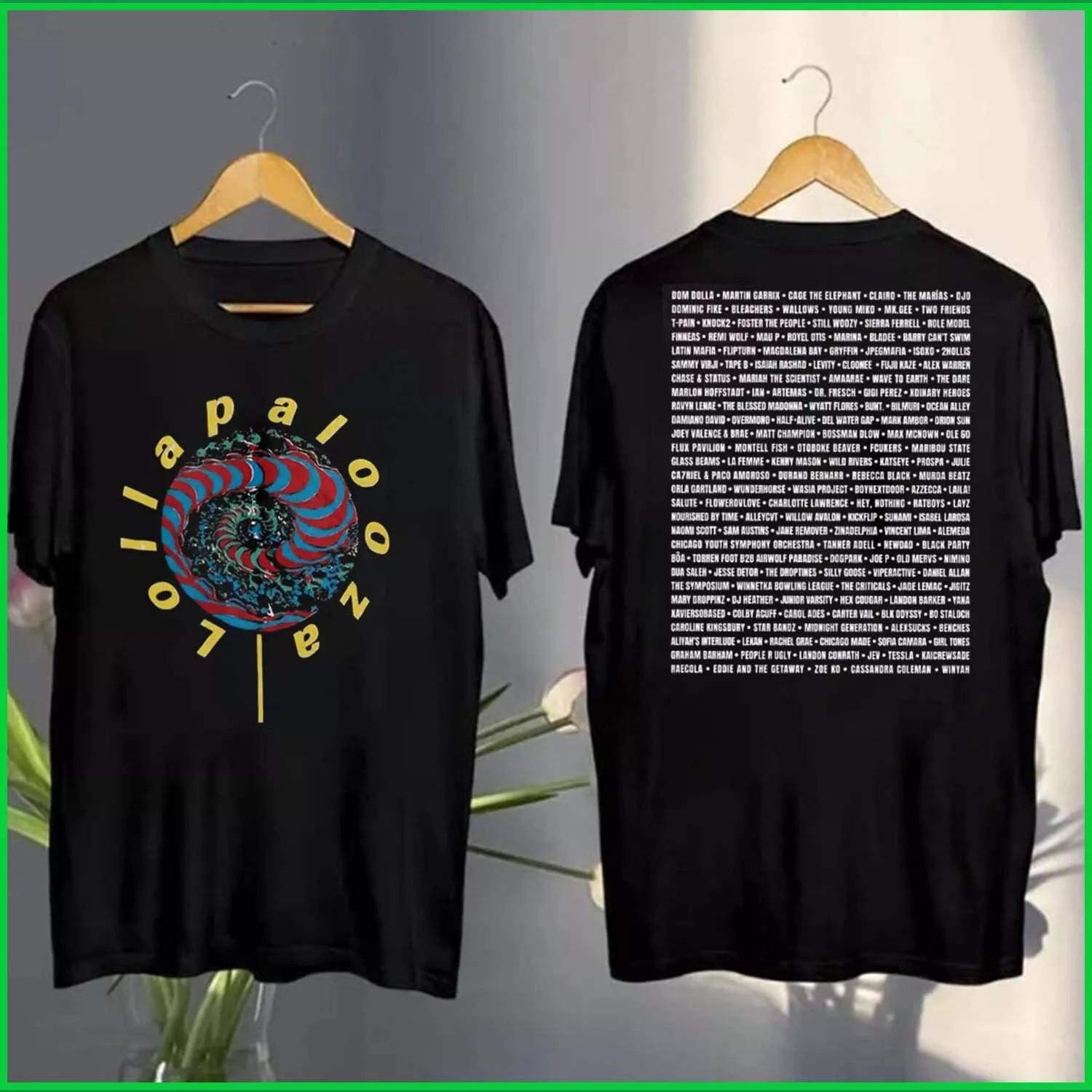Lollapalooza Festival 2026 Lollipop Full Lineup Classic T-Shirt All Size M