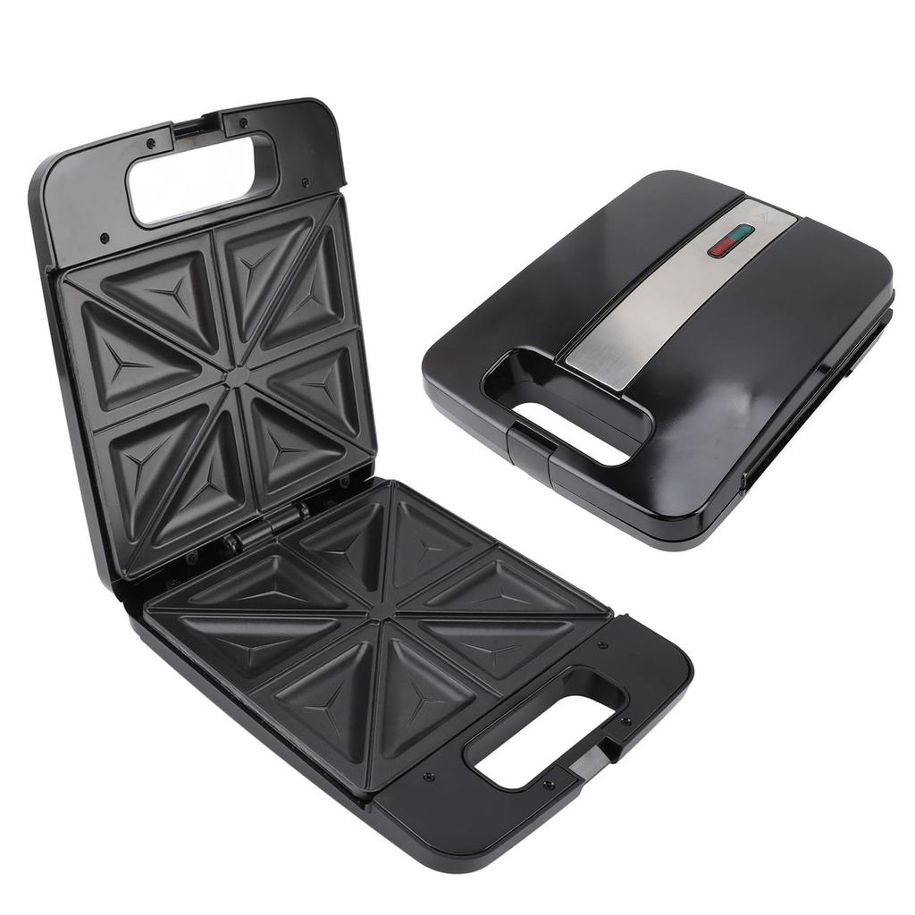 Waffle Maker 1400W Double Sided Heating Breakfast Sandwich Machine Grilled Cheese Maker for