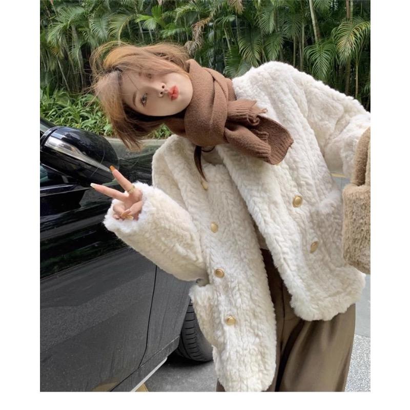 Tjock Bomullskappa för Kvinnor