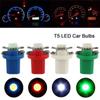 10pcs T5 B8.5d LED Car Instrument Panels Lights Low Power Bulbs 5050 SMD Automobile Dashboard Switch Lamp 12V Car Light Interior