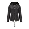 Lightweight Mesh 20D Hooded Rain Jacket Short Windbreaker Women Outdoor Casual Wear